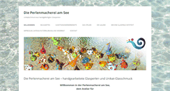 Desktop Screenshot of perlenmacherei.de